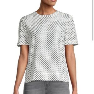 NWT. Rag & Bone Gia Print Top